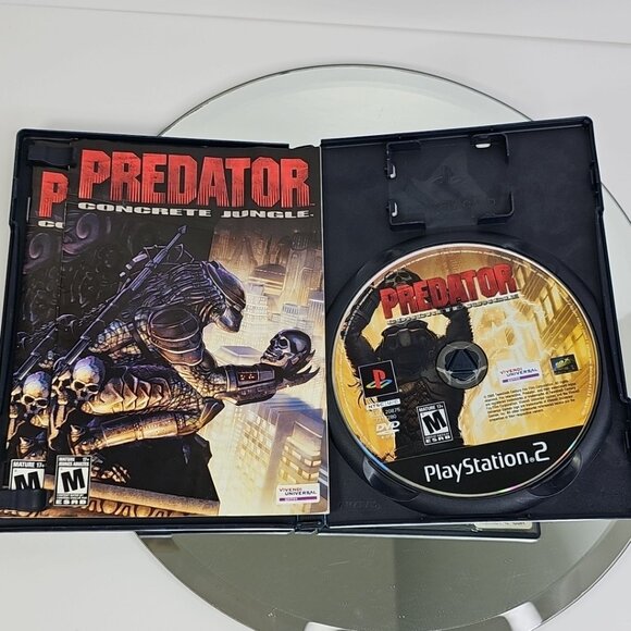 Predator Concrete Jungle (Sony PlayStation 2) PS2 Manuals(2) CIB RARE Game EN/FR - Picture 12 of 12